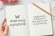 Wonderful Butterfly - Cute Kids Font, a Handwritten Font by Keithzo (Thumbnail 4 of 9)