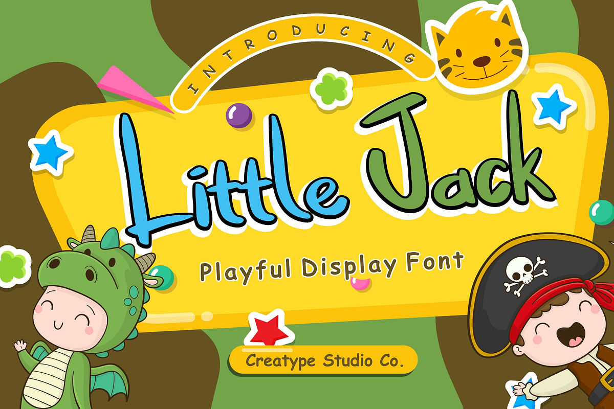 Little Jack Advertisement Font, a Font by Creatype Studio (Photo 1 of 11)
