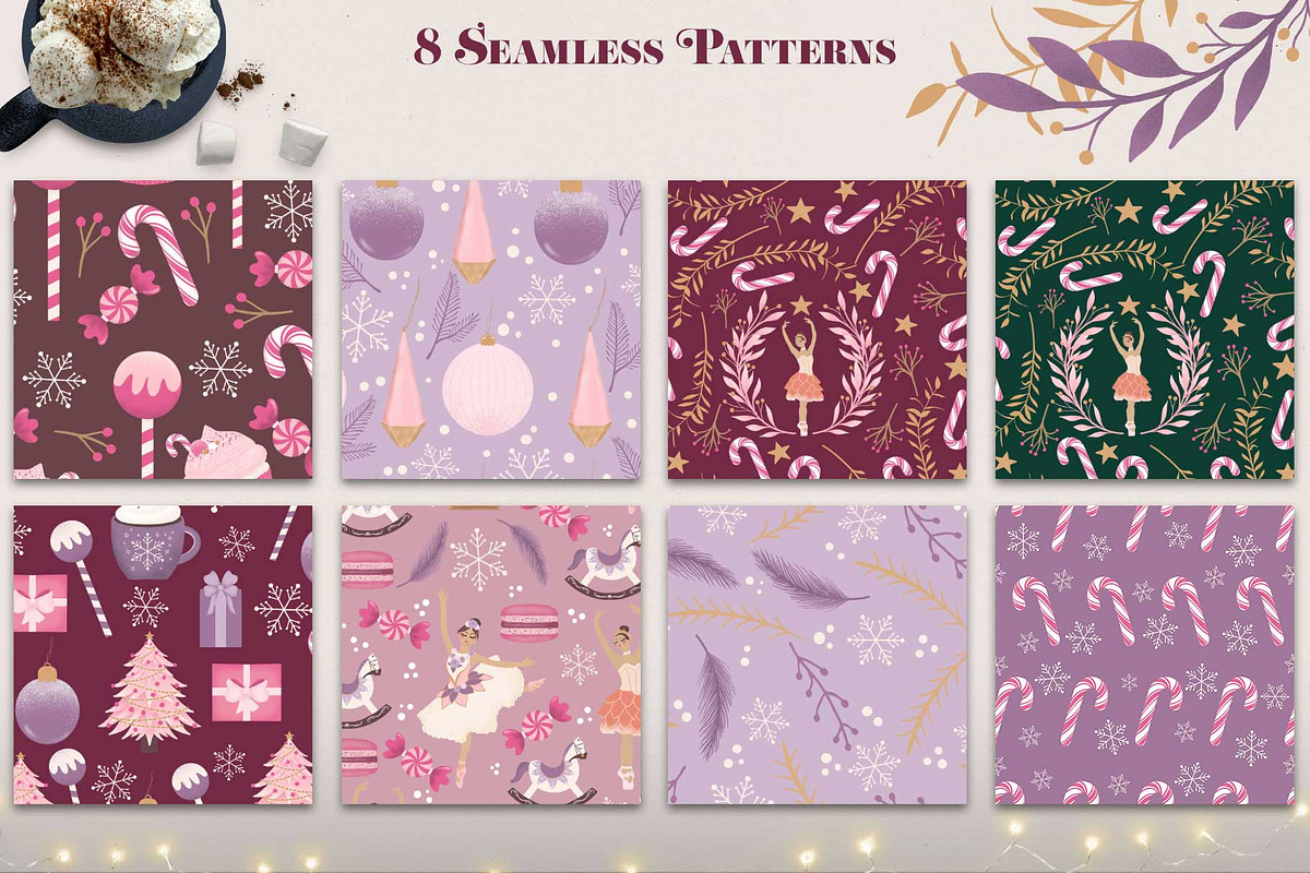Sugarplum Christmas Clipart, an Illustration by The Audacious Brush (Photo 9 of 10)