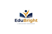 EduBright Education Logo Template, a Branding & Logo Template by SANB (Thumbnail 1 of 3)
