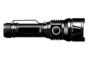 Tactical Flashlight Silhouettes, a Graphic by musafir_fashion (Thumbnail 13 of 14)