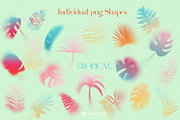 Tropical Grainy Gradient Backgrounds, a Texture Graphic by Youandigraphics (Thumbnail 9 of 12)