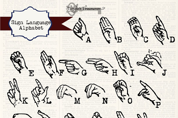 Sign Language Alphabet preview 2