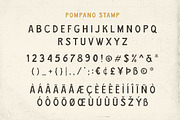Pompano - Organic Sans (Free Logos!), a Sans Serif Font by Letterhend Studio (Thumbnail 9 of 9)
