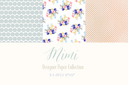Digital Designer Paper - Mimi, a Pattern Graphic by Create The Cut (Thumbnail 3 of 4)
