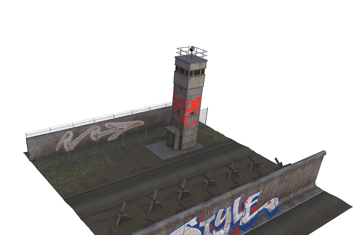 3DProcreate German Graffiti Template, a Cars & Vehicle 3D Model by Bakeroner (Photo 7 of 8)