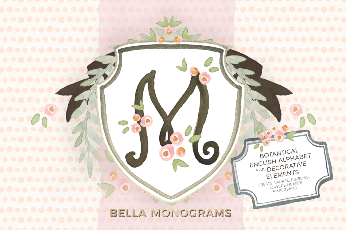 Bella Monograms & more, an Illustration by KLUGE+CO (Photo 11 of 11)