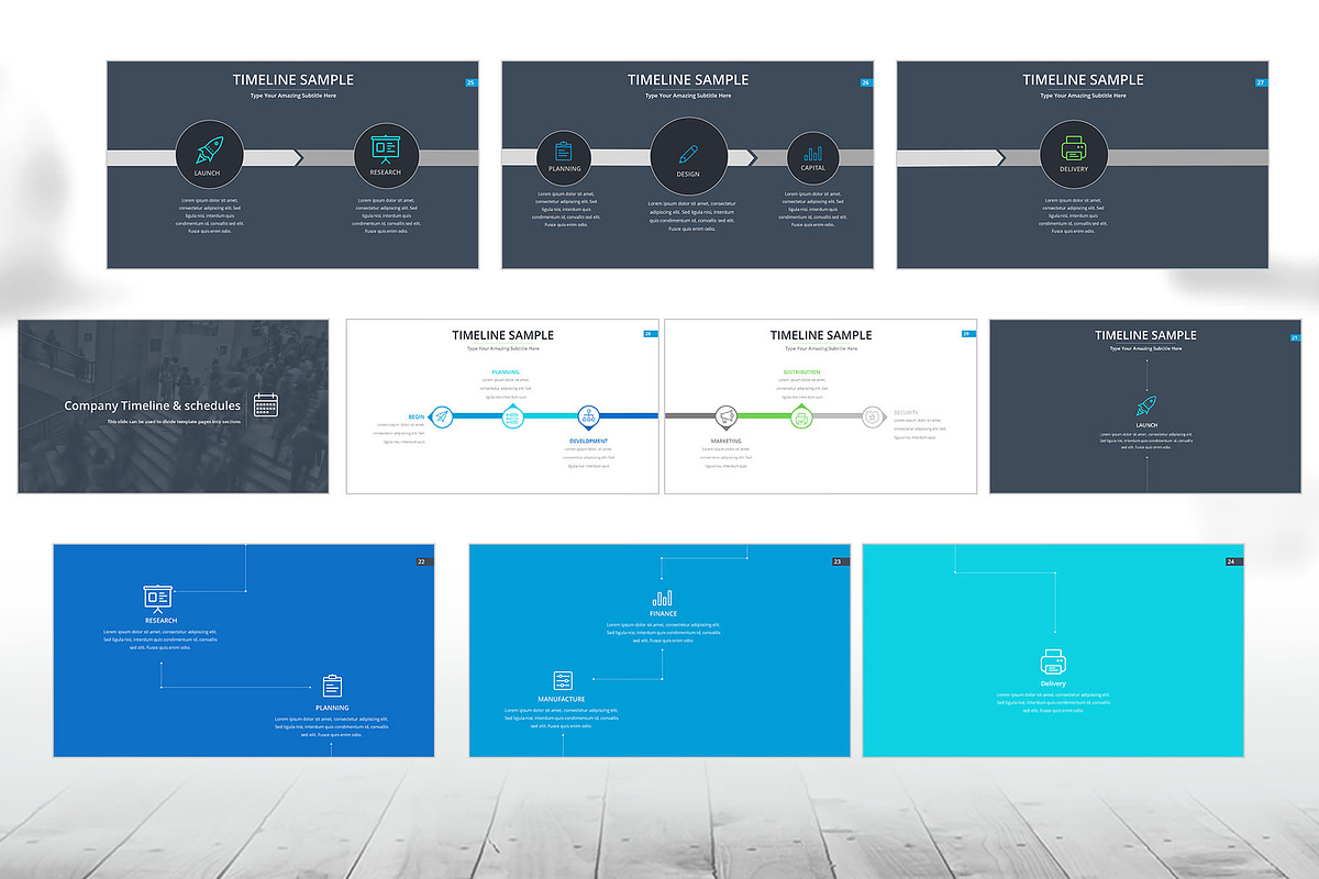 Multipurpose Powerpoint Template, a Presentation Template by pallabip (Photo 7 of 23)