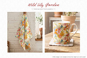 Wild Lily Garden Botanical Set, a Pattern Graphic by Sawango Designs (Thumbnail 8 of 9)