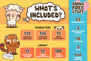 Cute Comic Creator for Affinity, a Brushes & More by Green Room Media (Thumbnail 23 of 25)
