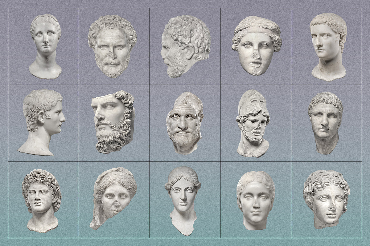 Greek & Roman Sculpture Collection, an Object Graphic by Graphic Goods (Photo 2 of 15)