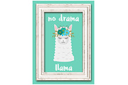 Llama Alpaca Faces Head Clipart, a Pattern Graphic by JennyL Designs (Thumbnail 4 of 4)