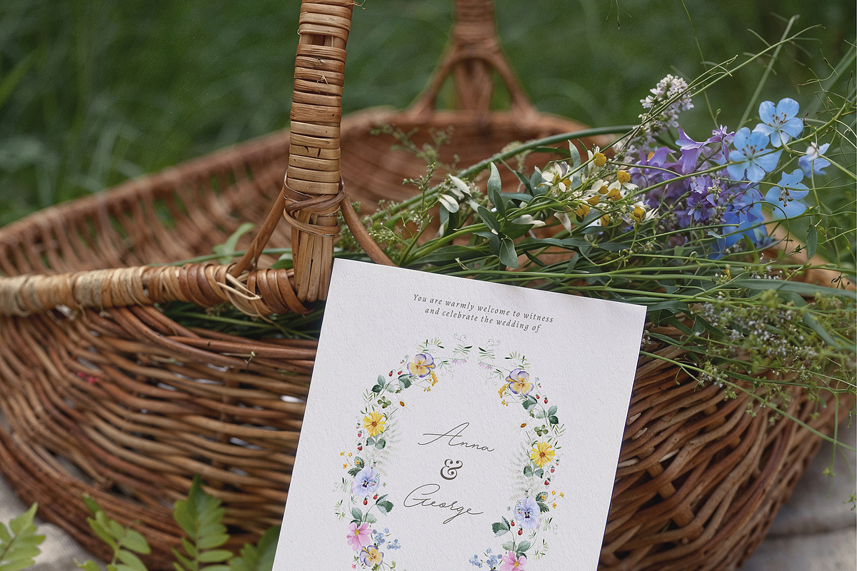 Wildflower Forest Floral Flower Set, a Decorative Illustration by Veris Studio (Photo 8 of 19)