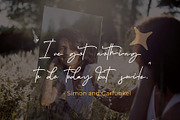 Belitha - Script Handwritten, a Script Font by Lettermine (Thumbnail 2 of 10)