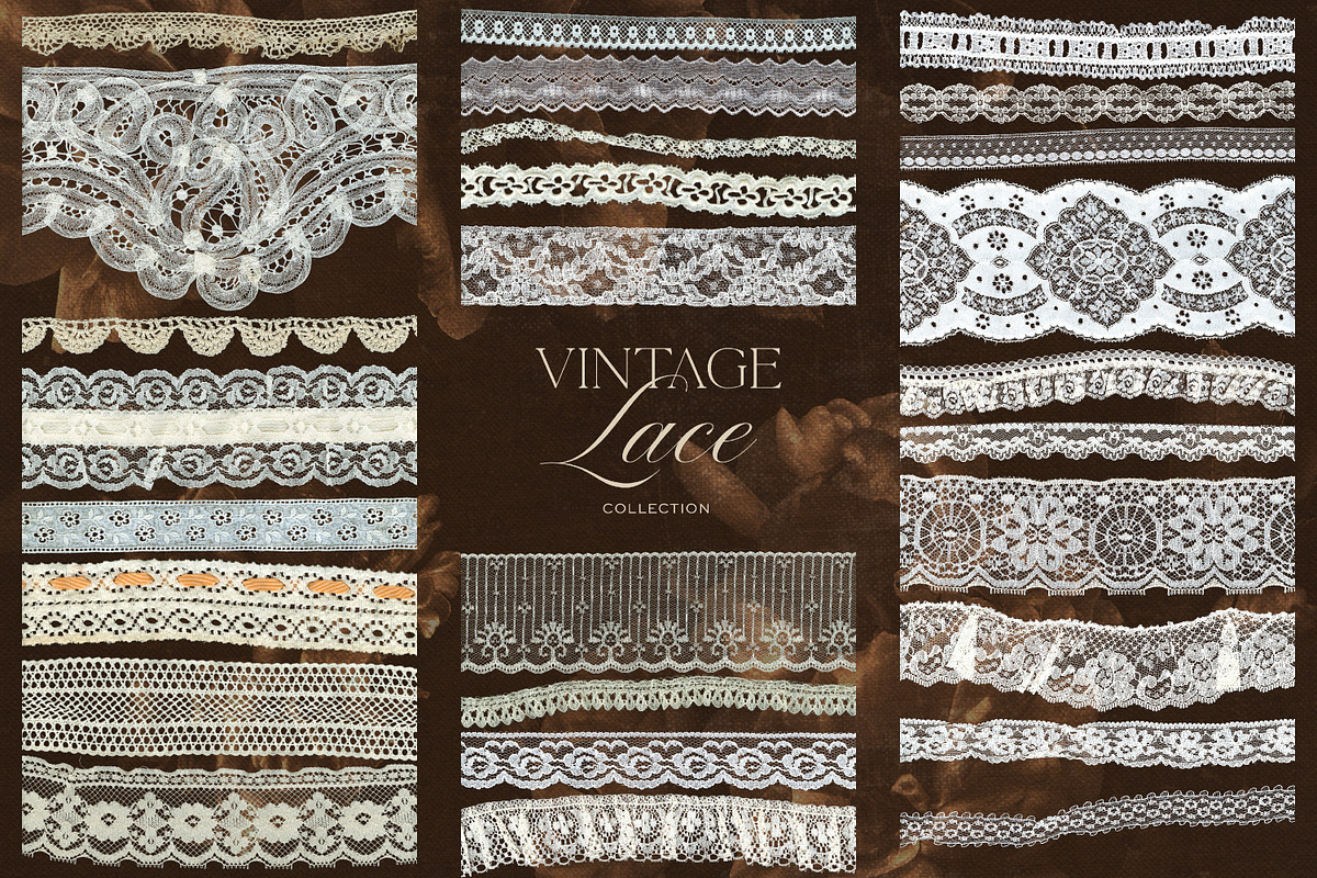 Vintage Lace Graphics Collection, an Object Graphic by Eclectic Anthology (Photo 2 of 6)