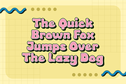 Hoptune - Retro Bold Font, a Sans Serif Font by ahweproject (Thumbnail 7 of 17)