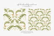 woodland charm seamless pattern set, a Pattern Graphic by Patishop Art (Thumbnail 4 of 10)