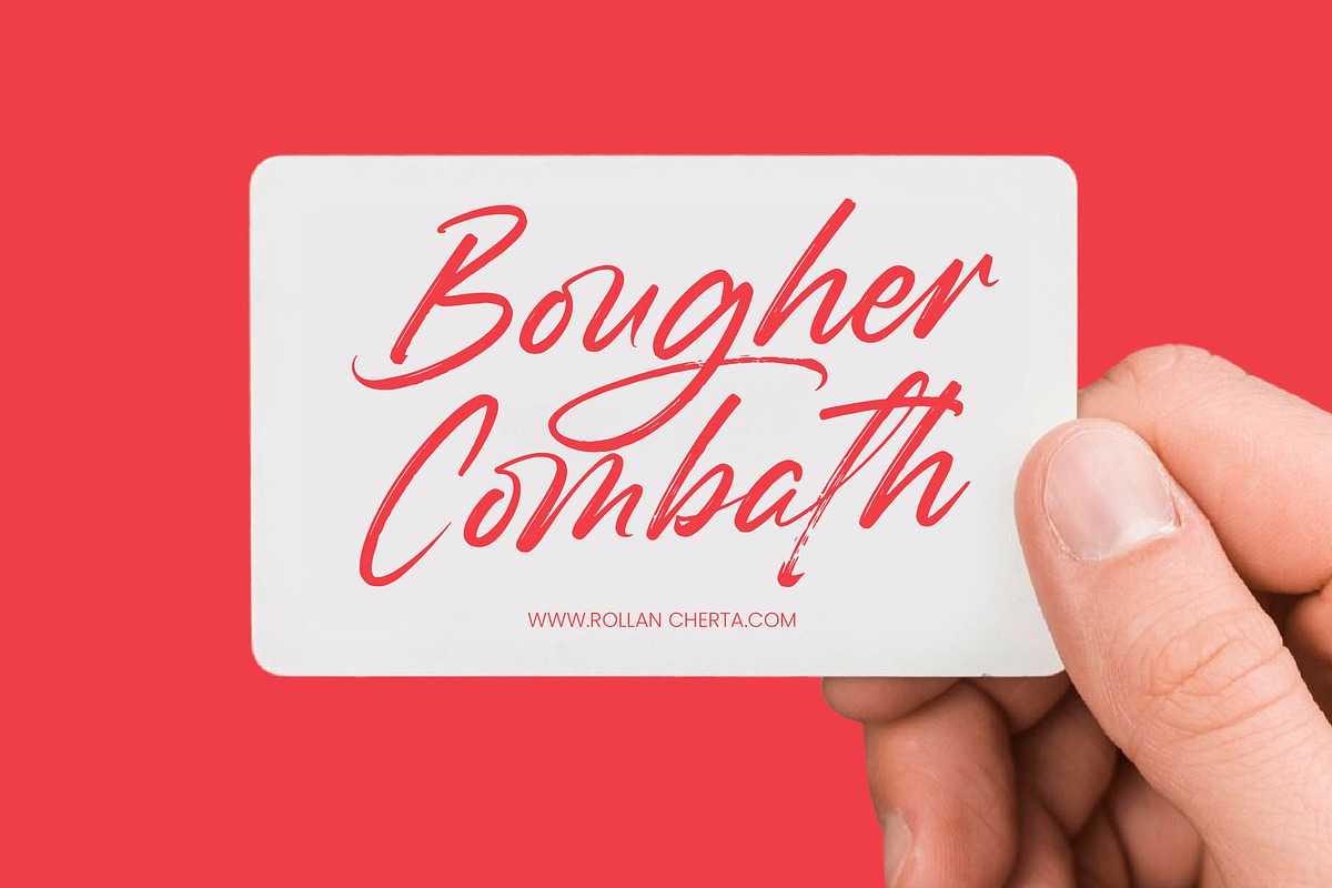 Gently Milarea Modern Brush Font, a Script Font by Letterena Studios Script (Photo 8 of 20)