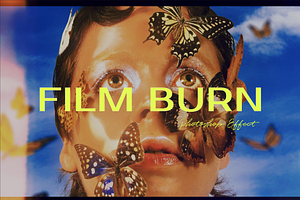 Film Burn Photoshop Effect