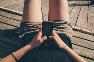Texting Via iPhone