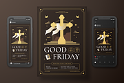Good Friday - Flyer Set, a Flyer Template by Annora Studio (Thumbnail 4 of 6)