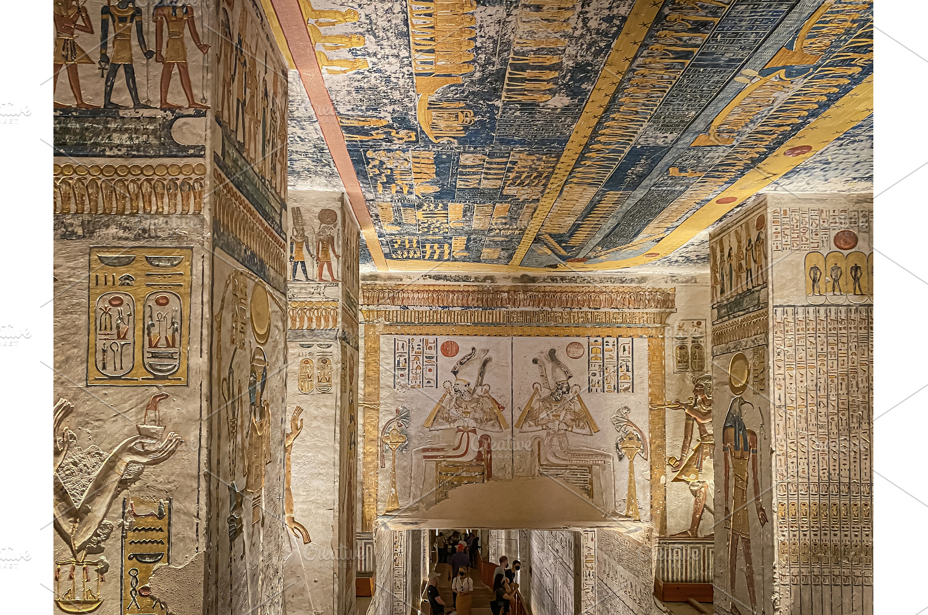 Tomb of Memnon KV9 in the Egyptian, an Architecture Photo by TatsianaSalauyova