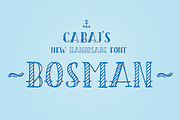 BOSMAN, a Serif Font by Pan Cabaj (Thumbnail 1 of 5)
