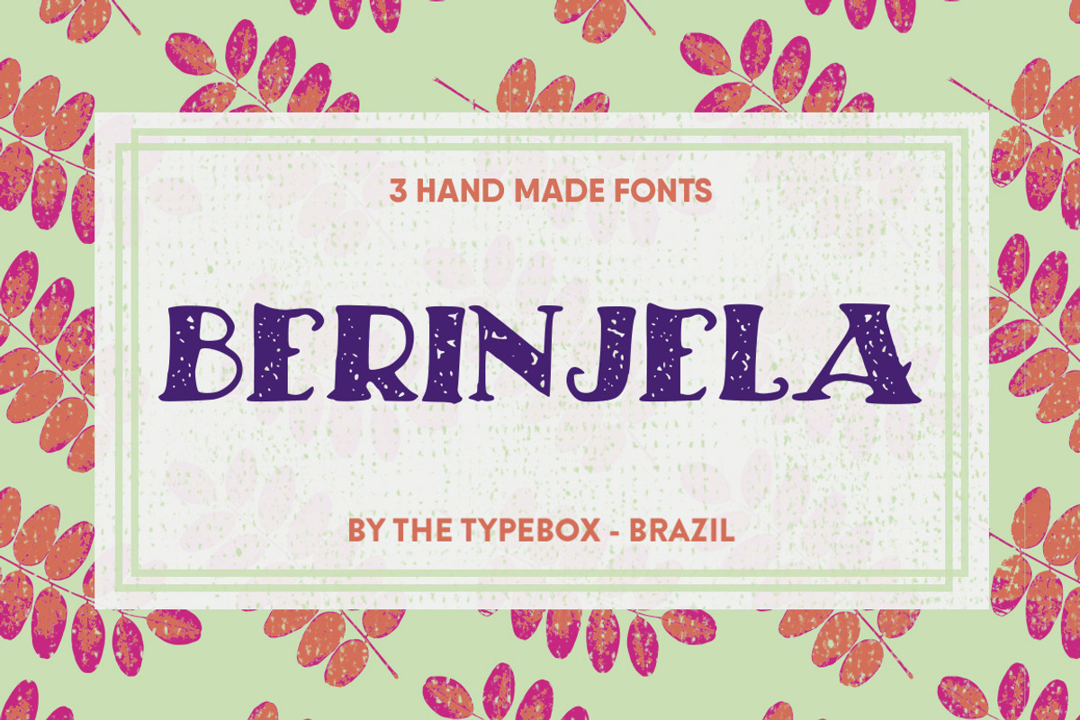 Berinjela Font preview 3