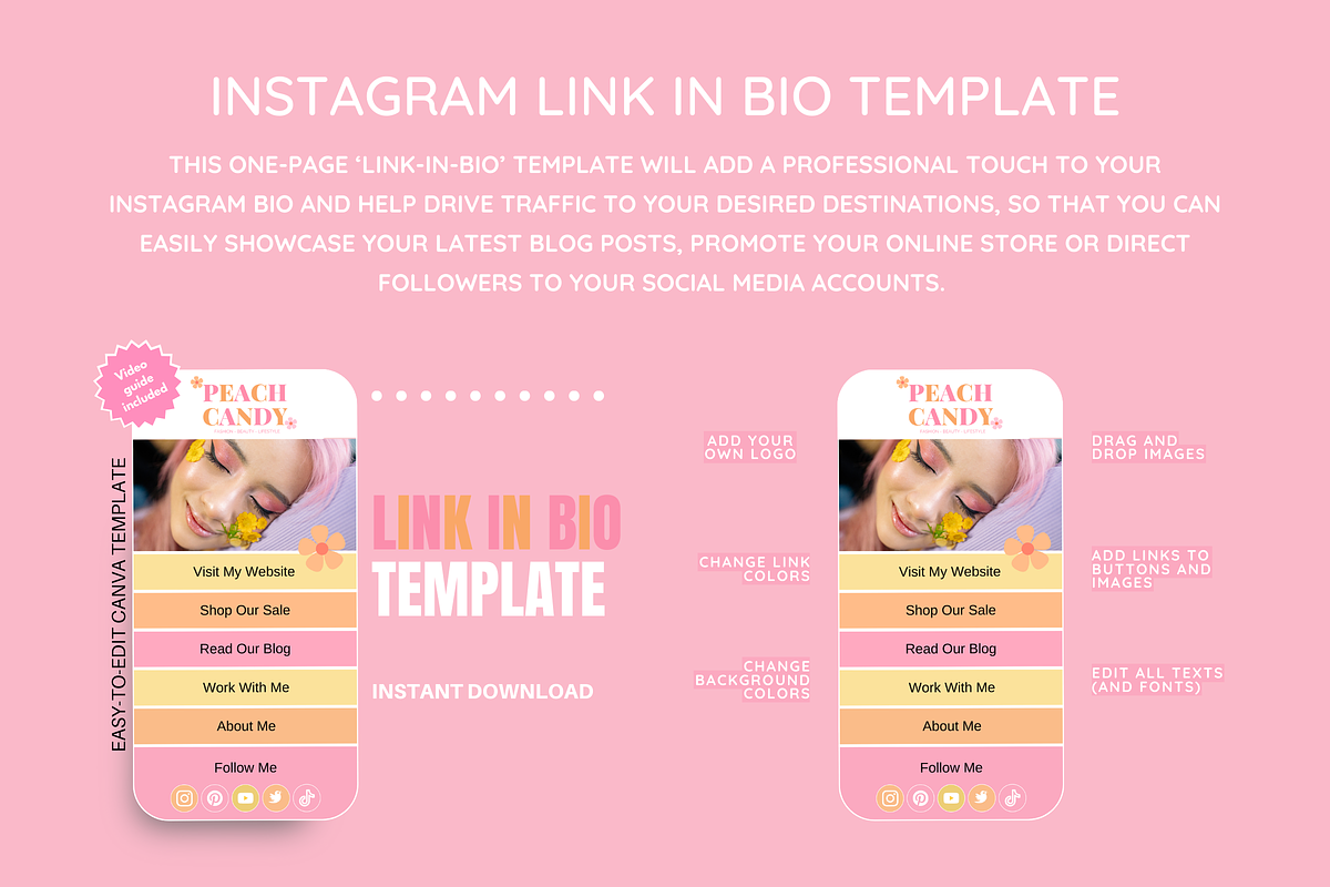 Pastel Instagram Mega Bundle preview 7