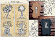Witches and Trees, an Illustration by Samiramay (Thumbnail 3 of 7)