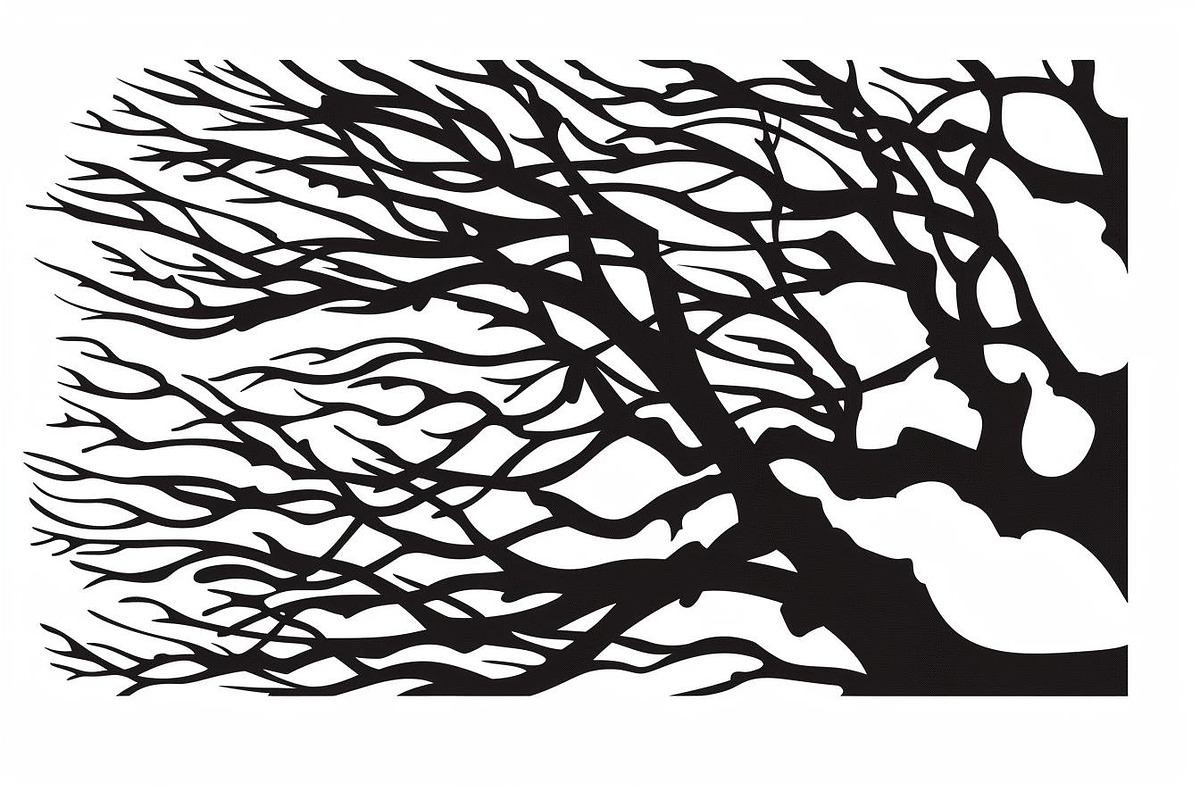 Tree Branch Laser Cut Panel Bundle, a Graphic by balal (Photo 4 of 11)