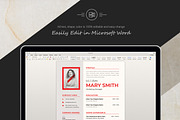Two-Page Resume with Timeline Layout, a Resume Template by ResumeInventor (Thumbnail 5 of 6)