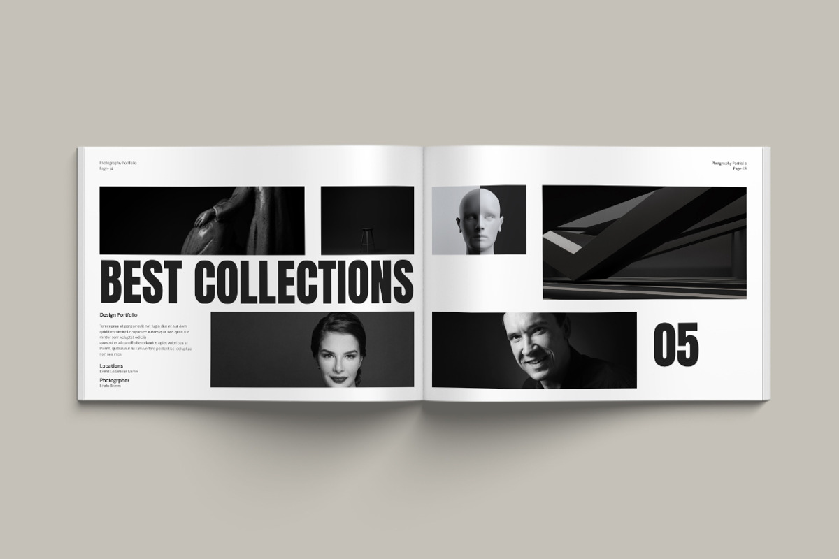 Photographer Portfolio Landscape, a Brochure Template by Pixelpick (Photo 8 of 9)