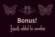 Wreath maker kit for Procreate, a Brush Add-On by Littlefield Design (Thumbnail 4 of 14)