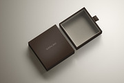 Square Rigid Slim Drawer Box Mockup, a Packaging Mockup by Sheikhadesign (Thumbnail 9 of 11)