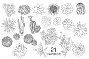 Stamp brushes for Procreate, a Brush Add-On by ViktoriArt (Thumbnail 2 of 4)