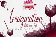 Imagination Script, a Script Font by JosephaStone (Thumbnail 1 of 6)