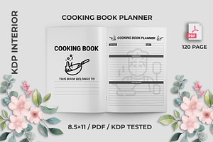 Cooking Book Planner - Log Book