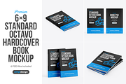 Standard Octavo Book Mockup, a Books & Magazine Mockup by SimplDesign (Thumbnail 1 of 13)