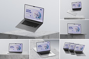 Laptop Screen Mockup, a Mac Mockup by Pixel_Vision_Store (Thumbnail 1 of 12)