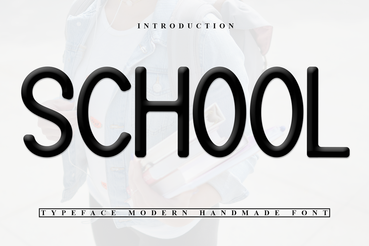 School, a Serif Font by InermediaSTUDIO (Photo 1 of 7)