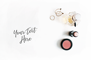 Feminine Makeup Desktop, a Beauty & Fashion Photo by Julie Molliver Designs (Thumbnail 1 of 2)