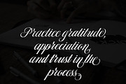 Procreate Calligraphy brushes, a Brush Add-On by Emmanuel Buron (Thumbnail 3 of 10)