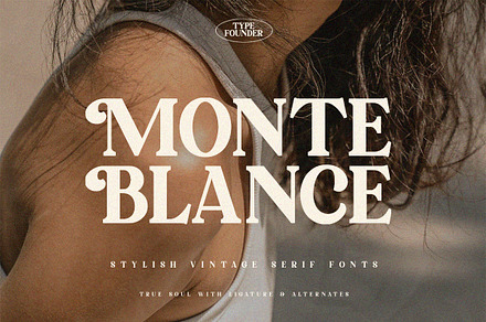 Monte Blance - Vintage Stylish Serif