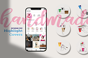 Hand drawn Instagram Story Highlight, a Social Media Template by maaariabouvier (Thumbnail 1 of 3)