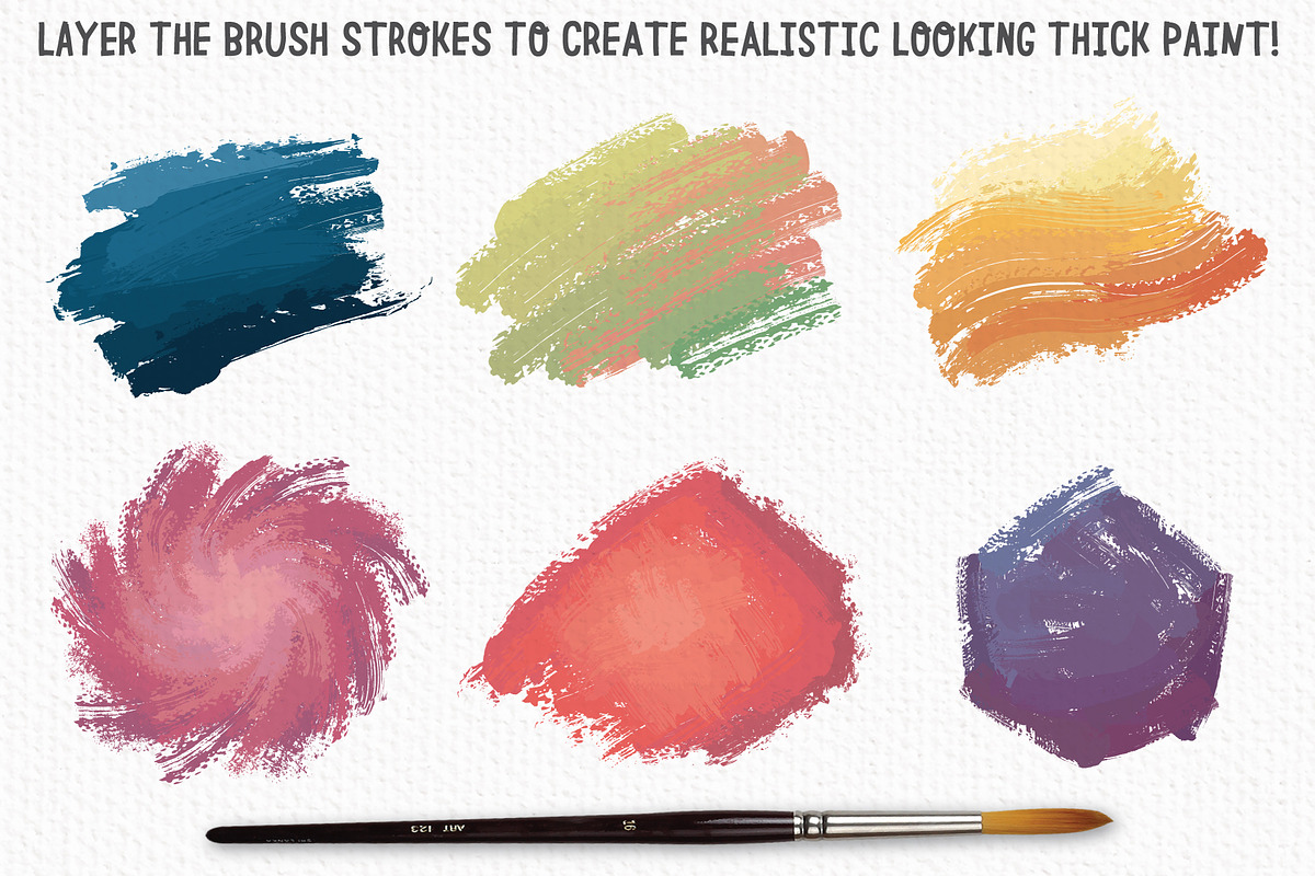 Outstanding Oil Paint Brushes, a Brush Add-On by The Artifex Forge (Photo 4 of 10)