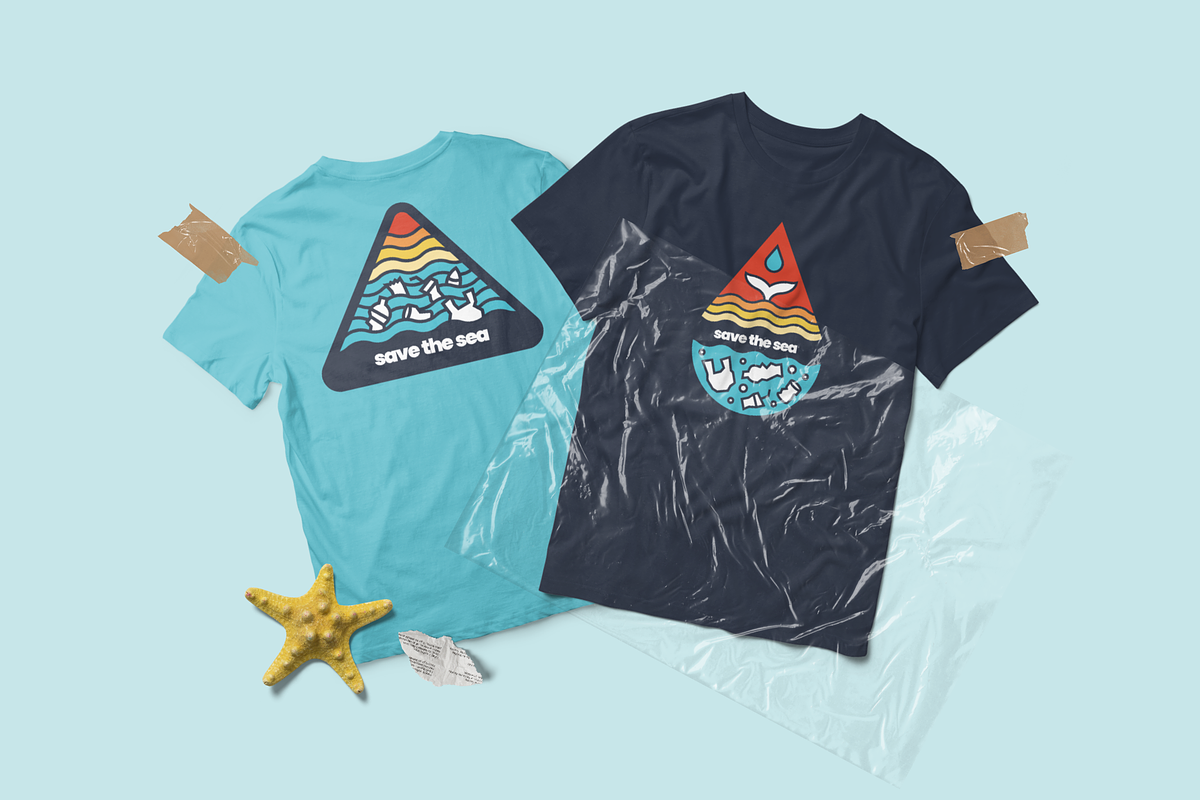 Save the Sea Badge Pack, an Illustration by Firowerk (Photo 5 of 5)