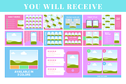 Colorful Etsy Listing Templates, a Branding & Logo Template by SunshineStudioBoutique (Thumbnail 3 of 8)