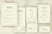 Blue dream wedding templates, a Stationery Template by Garden in frame (Thumbnail 4 of 9)