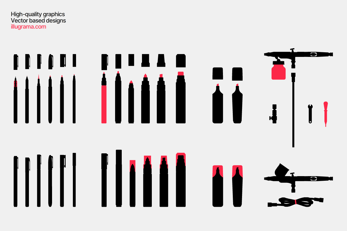 Designer Tools - Modern Graphics, an Illustration by illugrama (Photo 7 of 12)